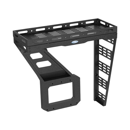 Load image into Gallery viewer, Hooke Road 1997-2006 Jeep Wrangler TJ Tailgate Basket Rear Cargo Rack b1086s 5
