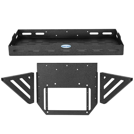 Hooke Road Tailgate Rack Cargo Basket for 2018-2026 Jeep Wrangler JL b3106s 4