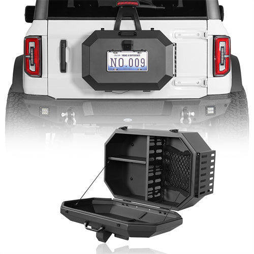 Load image into Gallery viewer, 2021 2022 2023 Ford BroncoTailgate Storage Lock Box Exterior Storage Accessories- Hooke Road b8927s 2
