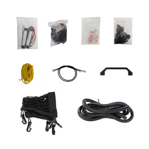 Tailgate Spare Tire Carrier Outer Storage Lock Box Jeep Wrangler Parts For 2007-2018 Jeep Wrangler JK - Hooke Road b2085s 23