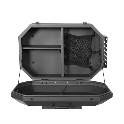 Load image into Gallery viewer, Tailgate Spare Tire Carrier Outer Storage Lock Box Jeep Wrangler Parts For 2007-2018 Jeep Wrangler JK - Hooke Road b2085s 27
