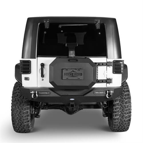 Load image into Gallery viewer, Tailgate Spare Tire Carrier Outer Storage Lock Box Jeep Wrangler Parts For 2007-2018 Jeep Wrangler JK - Hooke Road b2085s 3

