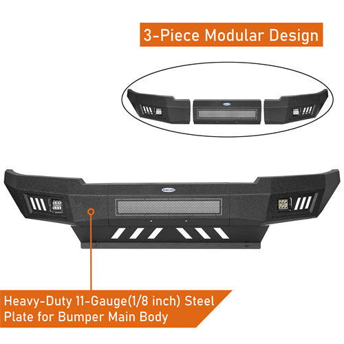 Load image into Gallery viewer, Tacoma Front Bumper Replacement for Toyota Tacoma - HookeRoad  b4204s 12
