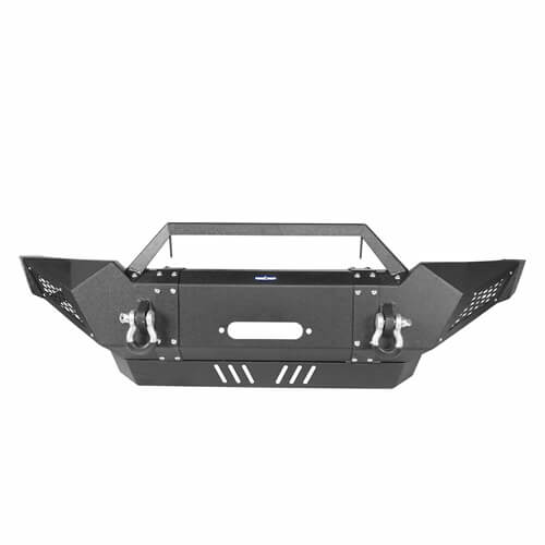 HookeRoad Toyota Tacoma Front Bumper w/Winch Plate for 2005-2011 Toyota Tacoma b4001 7