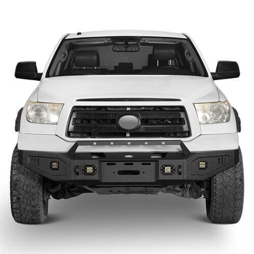 Load image into Gallery viewer, HookeRoad Toyota Tundra Front Bumper w/Winch Plate for 2007-2013 Toyota Tundra b5205s 4
