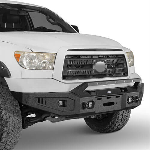 HookeRoad Toyota Tundra Front Bumper w/Winch Plate for 2007-2013 Toyota Tundra b5205s 5