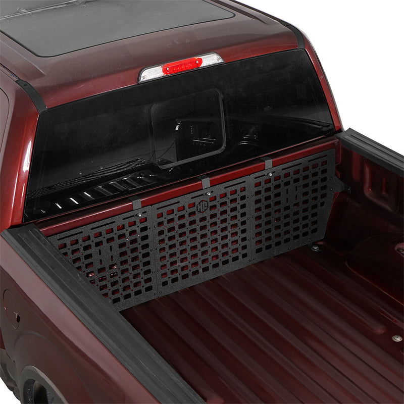 Load image into Gallery viewer, Hooke Road 2015-2025 Ford F-150 5.5ft Bed Front Bulk Head MOLLE Panel b8291 2
