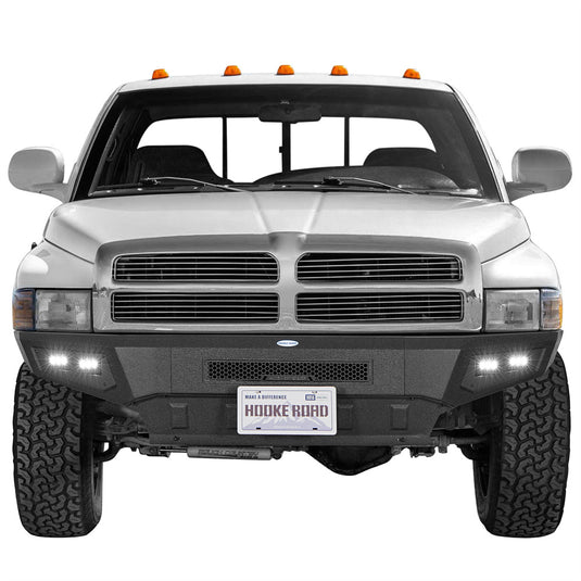 Hooke Road 1994-2002 Ram 1500/2500/3500 Front Bumper Full Width b6440 3