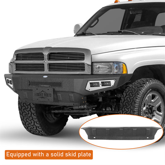 Hooke Road 1994-2002 Ram 1500/2500/3500 Front Bumper Full Width b6440 7