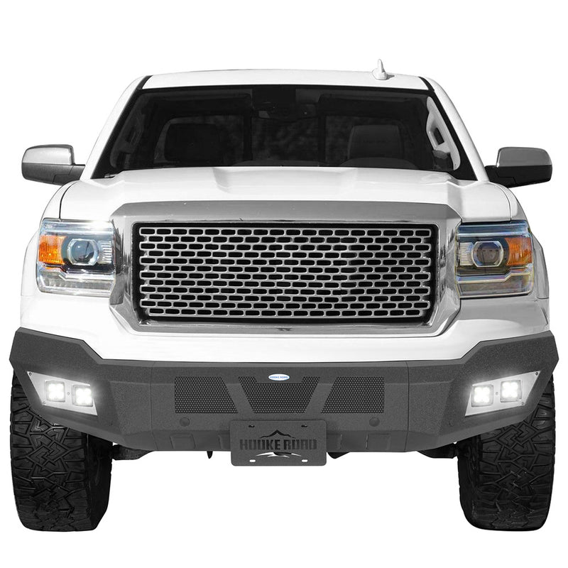 Load image into Gallery viewer, Truck Full-Width Front Bumper for 2014-2015 GMC Sierra 1500 b9431 2

