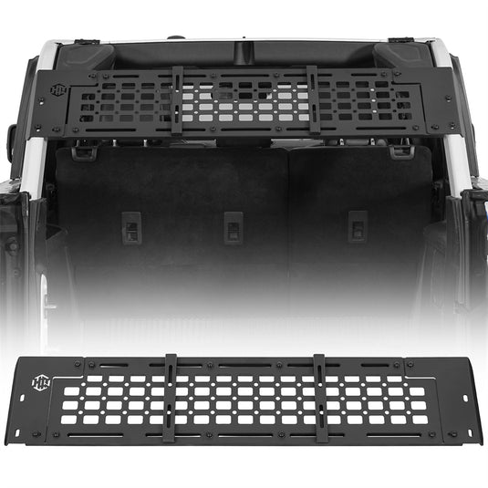 Trunk MOLLE Panel Utility Rack for 2021-2026 Ford Bronco 4-Door Hardtop  b8946s 1