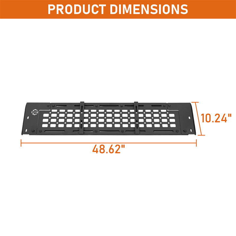 Load image into Gallery viewer, Trunk MOLLE Panel Utility Rack for 2021-2026 Ford Bronco 4-Door Hardtop  b8946s 5
