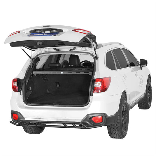 2015 outback overhead fishing pole storage Trunk Steel Basket Cargo Rack for 2015-2019 Subaru Outback