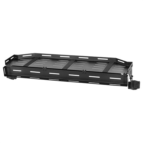 Load image into Gallery viewer, Hooke Road Trunk Upper Basket Cargo Rack for 2007-2018 Jeep Wrangler JK 4-Door Hardtop b2120s 6
