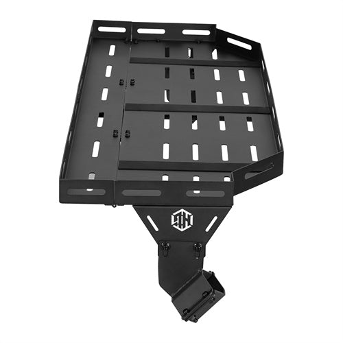 Load image into Gallery viewer, Hooke Road Trunk Upper Basket Cargo Rack for 2007-2018 Jeep Wrangler JK 4-Door Hardtop b2120s 7
