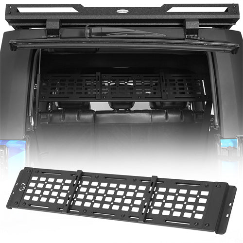 Hooke Road 2007-2018 Jeep JK Trunk MOLLE Panel for 4-Door Hardtop b2127s 1