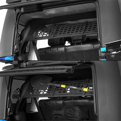 Hooke Road 2007-2018 Jeep JK Trunk MOLLE Panel for 4-Door Hardtop b2127s 2