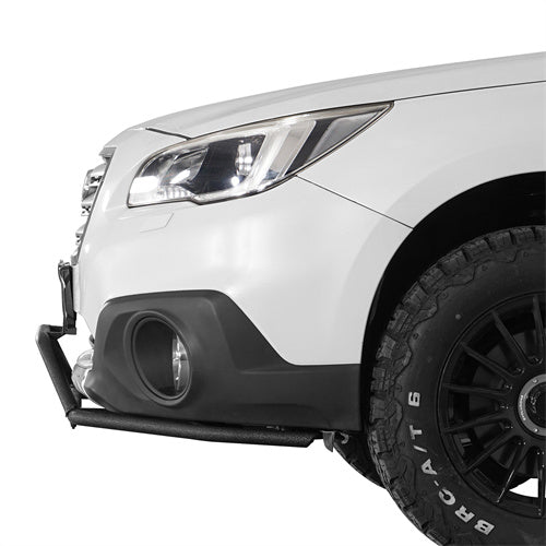 Load image into Gallery viewer, Hooke Road Tube Front Bumper for 2015-2019 Subaru Outback b4763s 3
