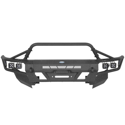 Tube Front Bumper with Winch Plate for 2003-2009 Toyota 4Runner b9856abs 4