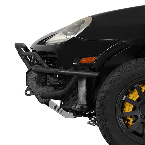Load image into Gallery viewer, 2008-2010 Porsche Cayenne 957 Tube Front Bumper with Winch Plate Hooke Road B7204s 3
