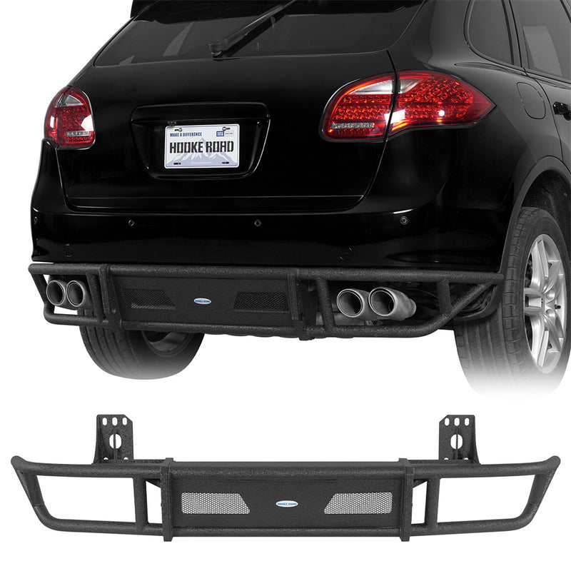 Load image into Gallery viewer, Hooke Road Tube Rear Bumper for 2011-2014 Porsche Cayenne 958.1 b7213s 1
