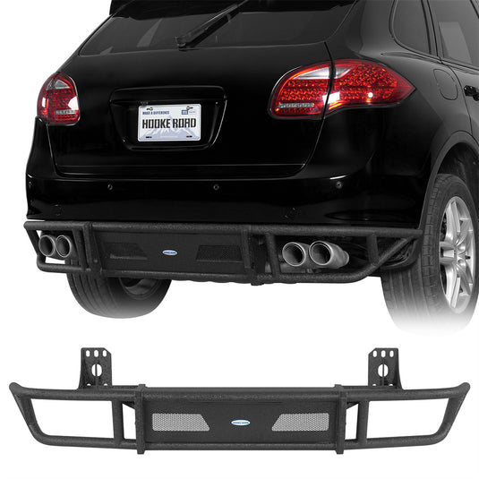 Hooke Road Tube Rear Bumper for 2011-2014 Porsche Cayenne 958.1 b7213s 1
