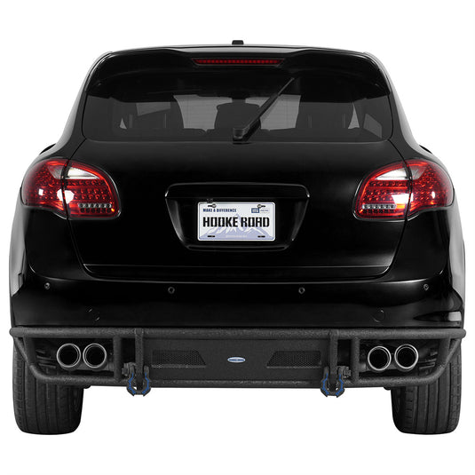 Hooke Road Tube Rear Bumper for 2011-2014 Porsche Cayenne 958.1 b7213s 2