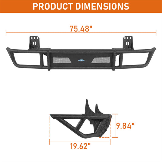 Hooke Road Tube Rear Bumper for 2011-2014 Porsche Cayenne 958.1 b7213s 5