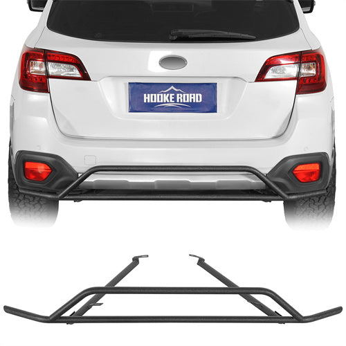 Hooke Road Tube Rear Bumper for 2015-2019 Subaru Outback b4761s 1