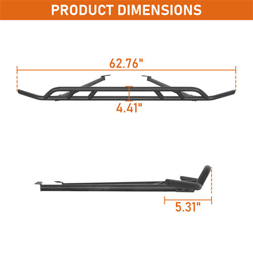 Hooke Road Tube Rear Bumper for 2015-2019 Subaru Outback b4762s 8