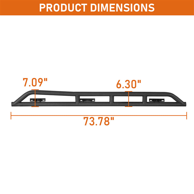 Load image into Gallery viewer, Hooke Road Tube Rock Slider for 2021-2026 Ford Bronco 4-Door b8950s 5
