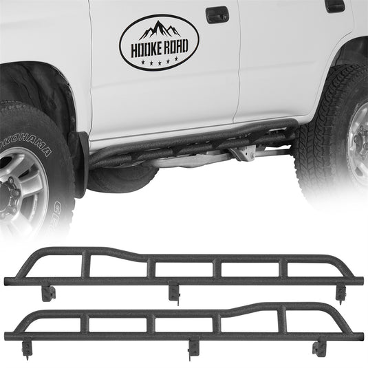 Hooke Road Tube Rock Sliders w/ Kick-Out for 1996-2002 Toyota 4Runner b9752s 1