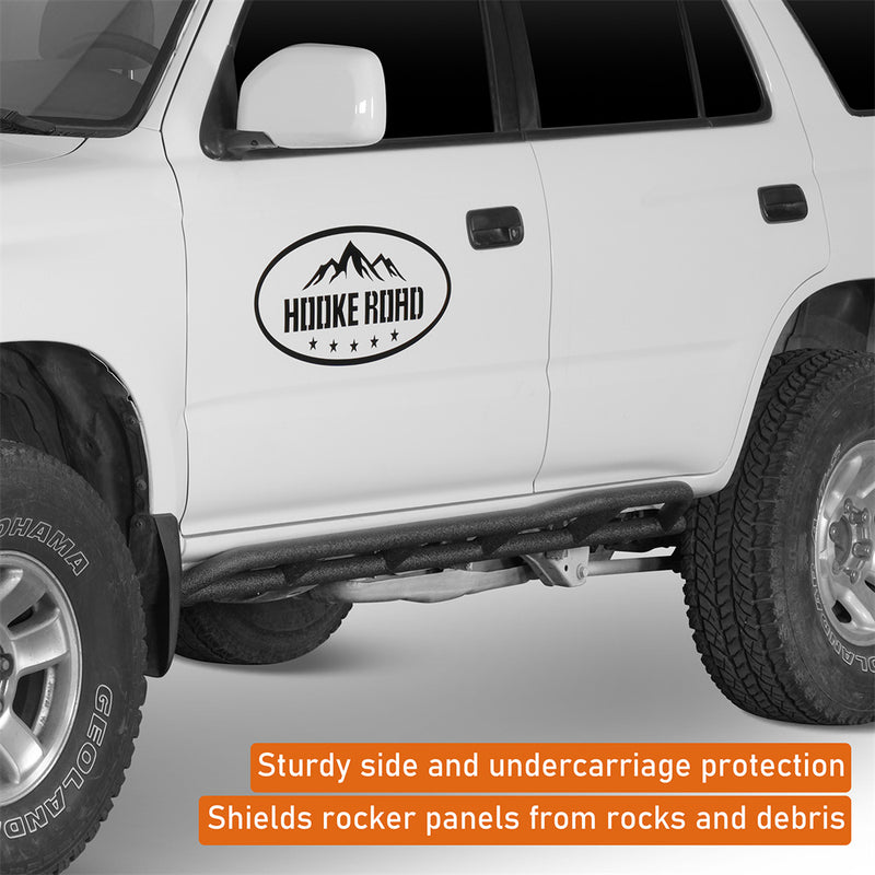Load image into Gallery viewer, Hooke Road Tube Rock Sliders w/ Kick-Out for 1996-2002 Toyota 4Runner b9752s 7
