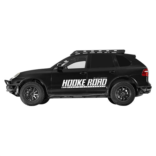 Hooke Road 2003-2010 Porsche Cayenne 955/957 Tube Slider Rocker Guards b7203s 4