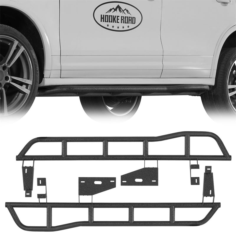 Load image into Gallery viewer, HR Tube Rock Slider with Kick-Out for 2015-1018 Porsche Cayenne 958.2 b7215s 1
