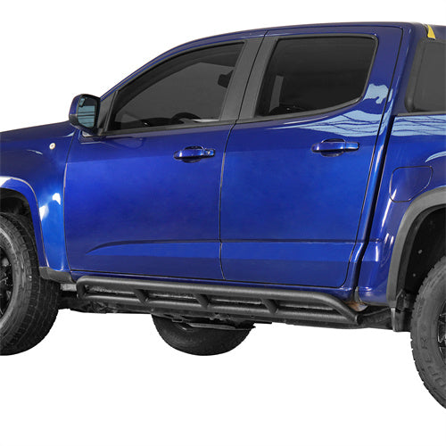 Hooke Road Tube Slider Rocker Guards for 2015-2025 Chevy Colorado & GMC ...