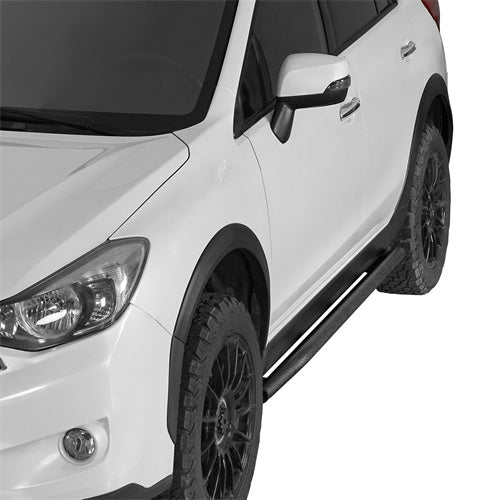 Hooke Road Tube Slider Rocker Guards for 2013-2017  Subaru XV Crosstrek b4701s 2