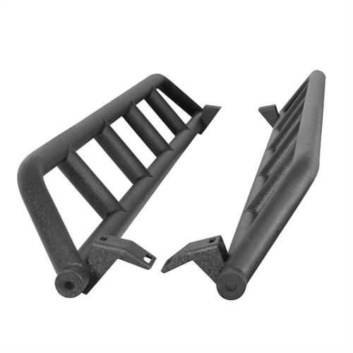 Load image into Gallery viewer, 2016-2023 Toyota Tacoma Side Steps Tube Slider Rocker Guards 4x4 Truck Parts - Hooke Road b4216s 17
