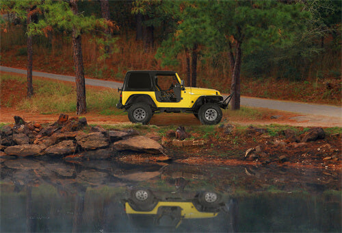 Load image into Gallery viewer, HookeRoad Tubular Doors w/Side Mirrors for 1997-2006 Jeep Wrangler TJ b1005s 12
