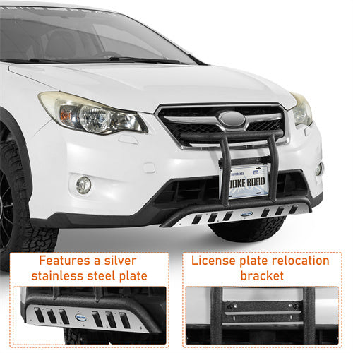 Load image into Gallery viewer, Hooke Road  Tubular Front Bumper for 2013-2017 Subaru XV Crosstrek b4703 5
