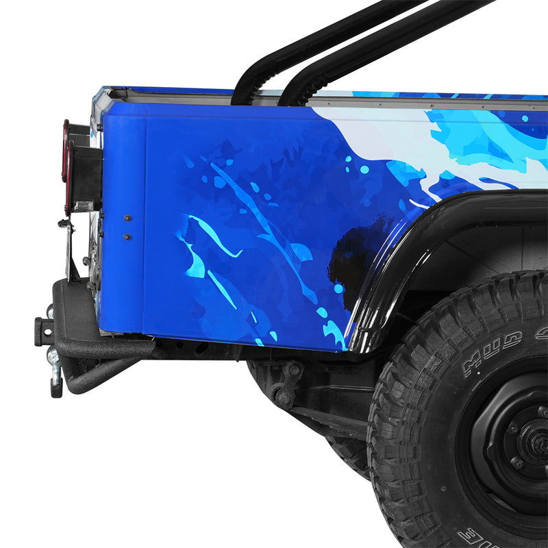 Load image into Gallery viewer, Tubular Rear Bumper for 1976-1986 Jeep CJ-5 CJ-7 CJ-8 Scrambler Hooke Road b1089s 3
