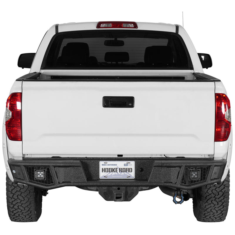 Load image into Gallery viewer, Hooke Road Tubular Rear Bumper for 2014-2021 Toyota Tundra b5036s 2
