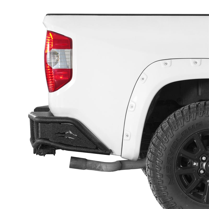 Load image into Gallery viewer, Hooke Road Tubular Rear Bumper for 2014-2021 Toyota Tundra b5036s 3
