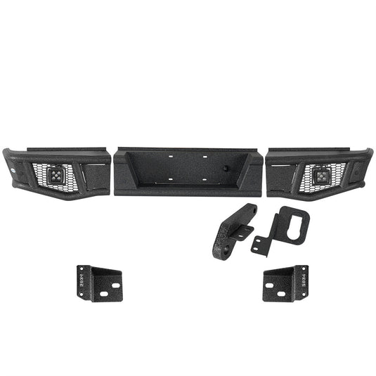 Hooke Road Tubular Rear Bumper for 2014-2021 Toyota Tundra b5036s 5