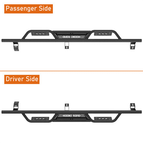 Load image into Gallery viewer, Hooke Road  Tubular Side Steps Running Boards for 2005-2023 Toyota Tacoma Double Cab b4217s 7
