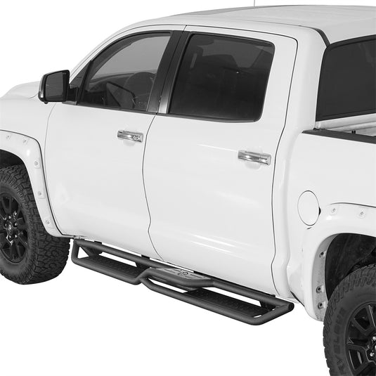 Hooke Road Two-Stair Nerf Side Step for Tundra 2007-2021 Toyota Tundra CrewMax b5025 3