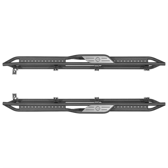 Hooke Road Two-Stair Nerf Side Step for Tundra 2007-2021 Toyota Tundra CrewMax b5025 3