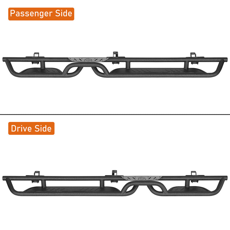 Load image into Gallery viewer, Two-Stair Side Step with Non-slip Pads for Jeep Wrangler JL 4-Door Hooke Road b3111s 3
