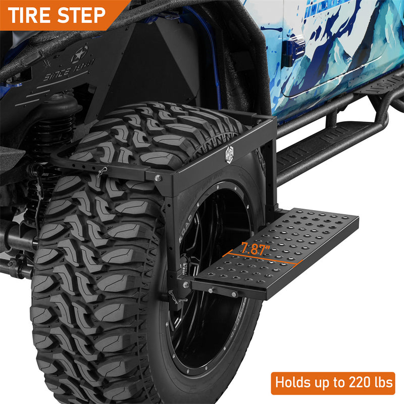 Load image into Gallery viewer, Universal Tire Step for Jeep &amp; Truck &amp; SUV Hooke Road b9937s 6
