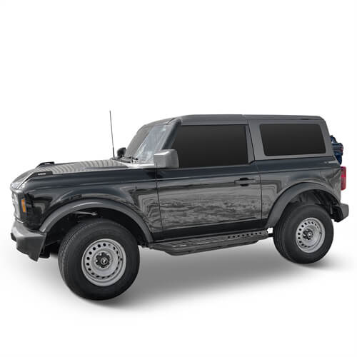 Load image into Gallery viewer, Wheel To Wheel Running Boards Side Steps For 2021-2023 Ford Bronco 2-Door - Hooke Road b8926s 3
